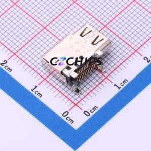 918-518K2023S50003 USB Connector SMD Connector ( Connector Type: Type-C )( Protocol Standard: USB 3.1 )( Gender: Female ) - Product Image 2