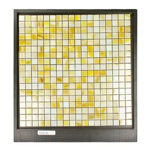 Guangdong Goldene mixed Back Glas Glasierte Wand Fliesen Mosaik