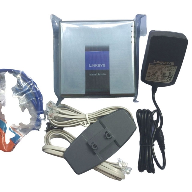 Linksys SPA3000 Analog Telephone Adapter 1 Port FXO + 1 Port FXS