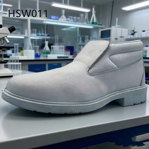 ZYF, <span class=keywords><strong>Zapatos</strong></span> de Seguridad Blancos Antiestáticos para Sala de Metrología, Calzado Sanitario para el Trabajo, Antigermes, Unisex, Modelo HSW027 - Product Image 4