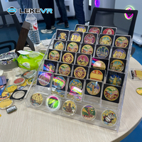 Máquina Expendedora de Monedas Conmemorativas Automática Personalizada LEKE VR OEM ODM, Pantalla Táctil de 32 Pulgadas, 550 Piezas