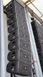 Speaker online besar 12 inci, sistem Audio Speaker aktif luar ruangan bertenaga - Product Image 2