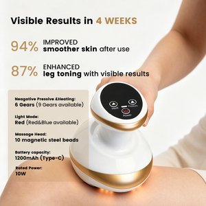 Nuevo Dispositivo de Gua Sha y Ventosas Más Vendido, Herramienta Mágica de Ventosas para Masaje <span class=keywords><strong>Abdominal</strong></span> y de Espalda en Casa - Product Image 2