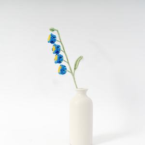 Flores artificiales de lujo únicas a granel al por mayor Yiwu <span class=keywords><strong>campana</strong></span> Blanca <span class=keywords><strong>Flor</strong></span> lana viento <span class=keywords><strong>campana</strong></span> <span class=keywords><strong>flor</strong></span> hogar mesa boda decoración - Product Image 5