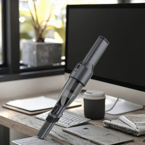 Mini <span class=keywords><strong>aspirateur</strong></span> <span class=keywords><strong>sans</strong></span> fil à main USB <span class=keywords><strong>sans</strong></span> <span class=keywords><strong>sac</strong></span> Cyclone Sec Filtre HEPA pour voiture Utilisation domestique Batterie Li 2200mAh - Product Image 1