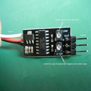 Módulo de retardo del convertidor de señal Servo LICHIFIT para vehículos de modelo RC, juguetes de control remoto, accesorios de mejora DIY - Product Image 2