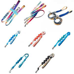 Best Quality Buffer <strong>Heat</strong> Transfer <strong>Print</strong> Custom Pattern <strong>Dog</strong> <strong>Leash</strong> Anti-choke <strong>Dog</strong> <strong>Leash</strong> for Pet - Product Image 6