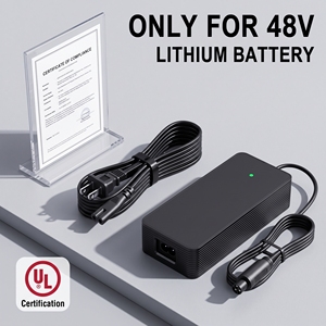 Chargeur intelligent pour trottinette électrique Xiaomi 4 Pro Max, 4 Pro Plus, <span class=keywords><strong>5</strong></span> Max, certifié UL CE, 54,6 V 53,6 V 2 A 2,3 A, vente en gros - Product Image 3