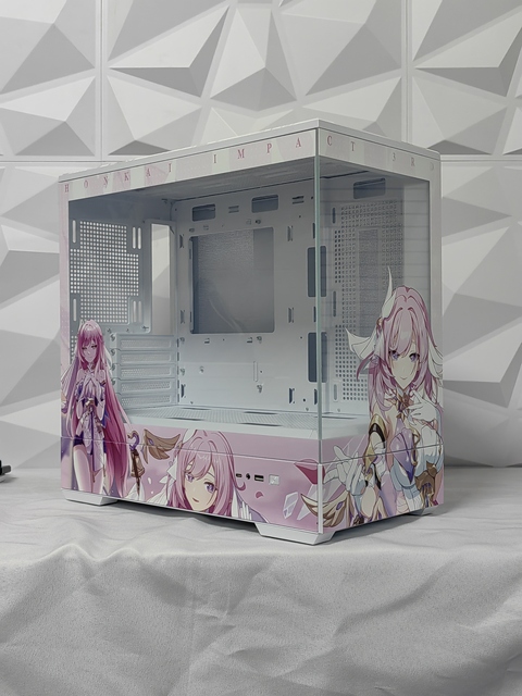 Top Sale High Efficiency Honkai Impact 3rd Aigo Star Dome Railway Alicia Firefly Black Tower Genshin Impact Kiana Computer Case