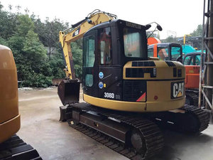 Mini-excavatrice Caterpillar CAT308D d'occasion, 8 tonnes, prix bas, moteur et pompe de haute qualité, composants essentiels - Product Image 3