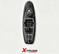 Planche de surf électrique en fibre de carbone X-Driving pour sports nautiques, disponible en Europe, avec options de vente, location et distribution intégrée
