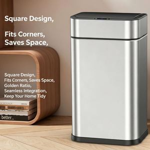 LL-Square Sensing Trash <b>Bin</b> - Product Image 3