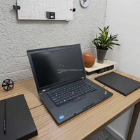 Harga terjangkau untuk Lenovo T520 i5 generasi ke-2 4G 320G HDD Komputer Kantor Bisnis Bekas Notebook Pelajar Dengan keyboard numerik 15 inci