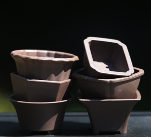 Olla de bonsái de plástico con círculo oblicuo, gran capacidad para sostener el peso - Product Image 5