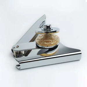 <span class=keywords><strong>Pince</strong></span> à estamper manuelle pour gaufrage de logo personnalisé sur cuir, vinyle et autres matériaux, pour sceaux de table de mariage - Product Image 6