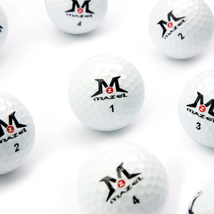 Pelotas <span class=keywords><strong>de</strong></span> <span class=keywords><strong>Golf</strong></span> MAZEL <span class=keywords><strong>de</strong></span> 3 Piezas <span class=keywords><strong>con</strong></span> Cubierta <span class=keywords><strong>de</strong></span> Uretano, Venta al por Mayor <span class=keywords><strong>de</strong></span> una Docena, Logotipo Personalizado, Extra Suaves, para Torneos - Product Image 2