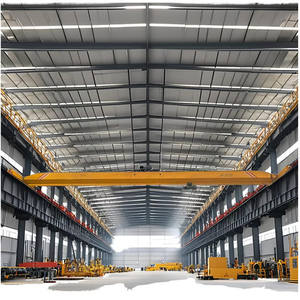 رافعة علوية بتحكم عن بعد بطول 12 مترًا وحمولة 5 أطنان بسعر تنافسي للرافعات الجسرية - Product Image 1