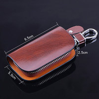 Étui à clés de voiture, sac cadeau en grain de bois, surface antidérapante pour hommes et femmes, stockage senior, logo, accessoires de vente à chaud personnalisés