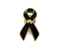 Pins de Concienciación sobre el Cáncer de Mama de Aleación de Zinc, Impermeables, con Esmalte Suave, Diseño Personalizado, Color Personalizado, Pin con Cinta de Concienciación sobre el VIH SIDA