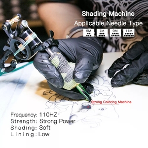 Ghostaxe mạ điện Trung Quốc Tattoo <span class=keywords><strong>Machine</strong></span> cuộn dây đồng Tattoo <span class=keywords><strong>Machine</strong></span> Tattoo Kits công cụ - Product Image 5