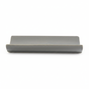 Portasapone in Ceramica Grigia a Forma di Palma - Product Image 2