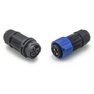 Enchufe de Panel autoblocante M25 Conexión rápida <span class=keywords><strong>Tipo</strong></span> tornillo IP67 Cable de alimentación impermeable Conector de 3 4 5 pines - Product Image 5