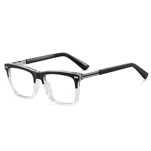 Rectangle Men Optical Eyeglasses Frames <strong>2026</strong> High Quality Thick Frame Eyewear Women Anti Blue Light Blocking Decoration Glasses - Product Image 5