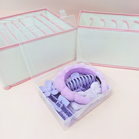 BLISSLIFE personnalisé démêlant cheveux bandeau ABS poignée en plastique Salon outils coiffure démêlant cheveux bandeau Clips ensemble