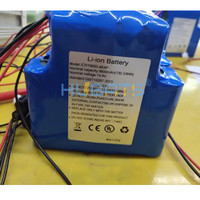 Batterie d'éclairage de scène LED 14,8 V 8800 mAh ICR18650-4S4P 8800 mAh 14,8 V pour pièces Chauvet DJ Freedom Par Hex4 Quad4 14,8 V 8800 mAh