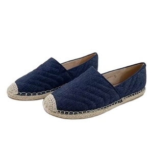 حذاء المشي الجديد espadrilles من القماش العصري المسطح حذاء نسائي كاجوال للنساء حذاء بدون كعب للنساء للخروج - Product Image 1