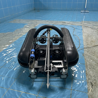 Robot sous-marin commercial ROV avec écran de 5,0 pouces, télécommande, drone de pêche pour la chasse en mer