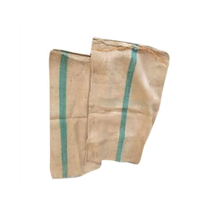 Venta al por mayor respetuoso con el medio ambiente 100% yute Material yute bolsa personalizada plástico Natural saco bolsa gran oferta embalaje textil de fábrica - Product Image 2