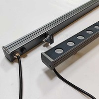 Barre lumineuse LED murale extérieure DC12V DC24V 1m 3.3ft DMX512 Tuya WiFi/Zigbee avec contrôle par application YY-XQ4033