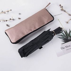 Sac de parapluie imperméable absorbant en Fiber, <span class=keywords><strong>housse</strong></span> de rangement à séchage rapide, conception personnalisée, pochette étanche à <span class=keywords><strong>fermeture</strong></span> <span class=keywords><strong>éclair</strong></span> pour parapluie pliant - Product Image 3