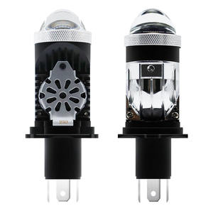 Ampoule de phare LED P9 pour voiture H4 60W 6000LM 12V, projecteur de lumière pour moto, lentille 6000K blanc naturel, éclairage universel - Product Image 2