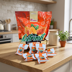 Biscuits aux amandes Nutrinut, fusion nutritive de noix de qualité supérieure, douceur légère, 195g, texture ferme, sachet, OEM ODM, fabrication au Vietnam - Product Image 4