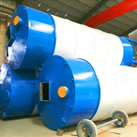 Prix de gros personnalisé Emballage pièce détachable petite échelle 50 tonnes Silo à ciment Réservoir à ciment prix pour la construction