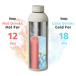 Đôi Tường Thép Không Gỉ Chai Nước Với Biểu Tượng Tùy Chỉnh Nhà Máy Tùy Chỉnh 500Ml Chân Không Cách Nhiệt Uống Chai - Product Image 4