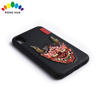 Écussons brodés autocollants personnalisés bon marché, étiquettes tissées en chenille, écussons à paillettes pour coque de téléphone