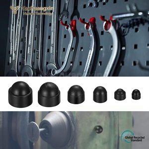Assortiment de douilles à tête ronde en plastique, finition noire unie, différentes tailles - Product Image 5