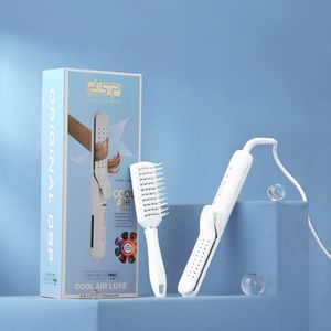 Dsp Electric Straightening Hair Comb 10360 Ceramic <b>Brush</b> Adjustable <b>Heat</b> Settings All Hair Types - Product Image 2