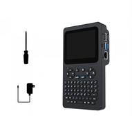 Terminal Portátil Linux Waveshare PocketTerm35 con Pantalla Táctil de 3.5 Pulgadas 640*480, Unión Óptica, Compatible con Rasp Pi 4b/5