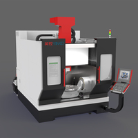 Centre d'usinage CNC 5 axes, fraiseuse verticale 5 axes avec table rotative pour l'usinage complexe multi-faces de grandes pièces