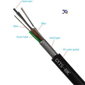 Cable de Fibra Óptica Blindado GYTS de 12 Hilos para Exteriores, de Tubo Suelto, para Entierro Directo - Product Image 1