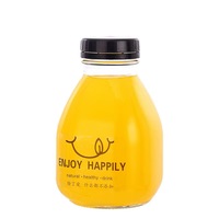 Botol Minuman Susu Kaca Bulat Kapasitas 500ml Anti Bocor dengan Tutup, Kosong, Sablon, Laris Terjual