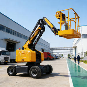 新型自走式自動高所作業プラットフォーム建設用リフターブームリフトマニピュレーターマシン - Product Image 2