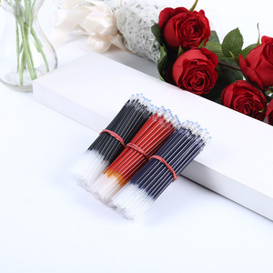 Bolígrafos de Gel borrables para estudiantes, bolígrafos clásicos de 0,5mm y 0,38mm, recambios de papelería, <span class=keywords><strong>tinta</strong></span> negra, azul y roja, oferta - Product Image 4