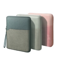 Étui pour tablette en nylon imperméable avec pochette pour ordinateur portable pour tablettes de 7,9 à 8 pouces et de 10,8 à 11 pouces