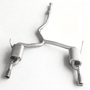 Tuyaux d'échappement Catback de haute qualité pour Subaru Legacy/Forester 2.5 SUS304 Valve Muffler <span class=keywords><strong>Escape</strong></span> Exhaust System avec télécommande - Product Image 1