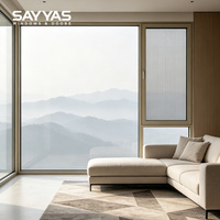 Ventanas Sayyas GR110 Designer Choice de Aluminio con Opción de Doble Color y Acabados RAL Personalizados para Proyectos Arquitectónicos